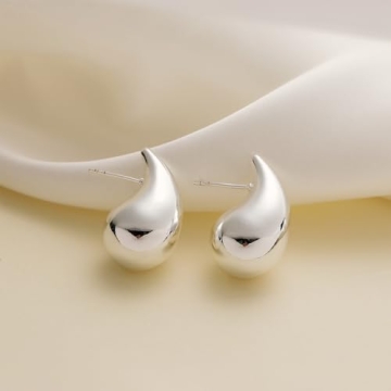 Stylish Apsvo Gold Hoop Earrings for Women | Lightweight & Elegant