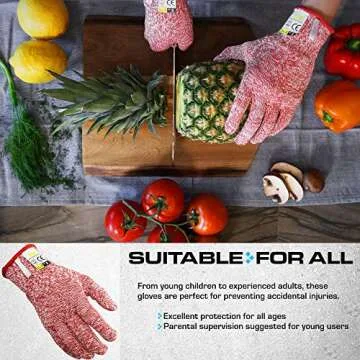Glove Station Cut Resistant Gloves - Level 5 Kitchen Safety