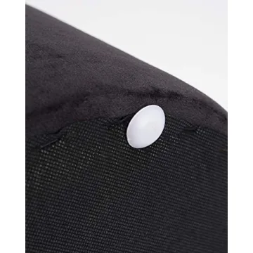 Stylish DEERUN Velvet Storage Ottoman Pack of 2