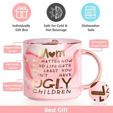 Funny Mother's Day Gifts for Mom, 12oz Unique Mug