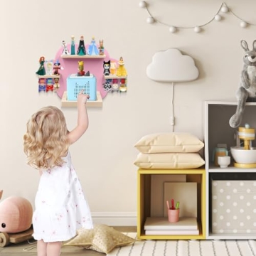 Taladad Magnetic Tonie Shelf for 12-20 Characters