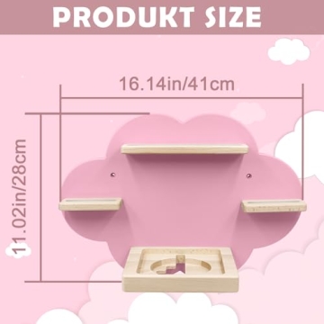 Taladad Magnetic Tonie Shelf for 12-20 Characters