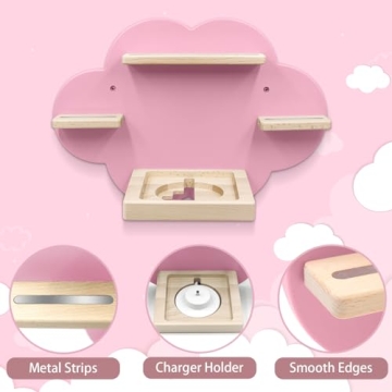 Taladad Magnetic Tonie Shelf for 12-20 Characters