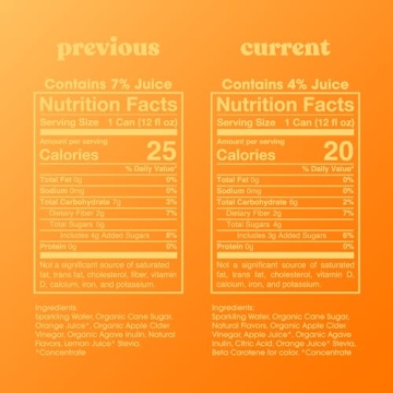 Poppi Sparkling Prebiotic Soda with Apple Cider Vinegar