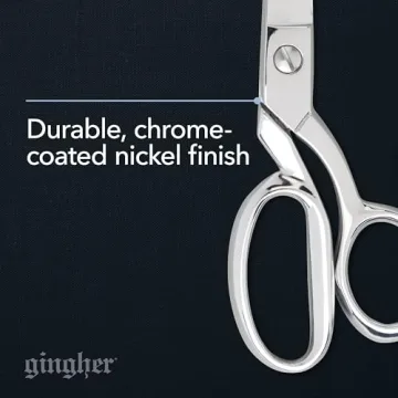 Gingher 7" Stainless Steel Knife Edge Fabric Scissors