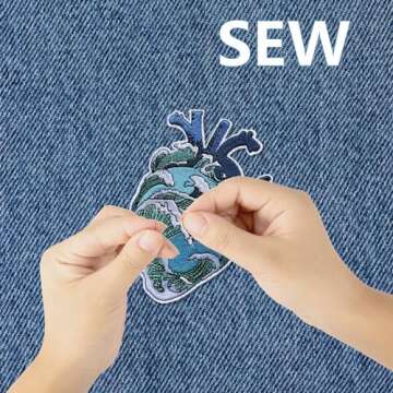 Cool Applique Patches for Clothing and DIY Accessories