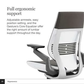 Steelcase Gesture Chair - Ergonomic & Comfortable Office Seat