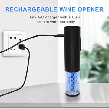 Dodiff Electric Wine Opener Set for Easy Cork Removal