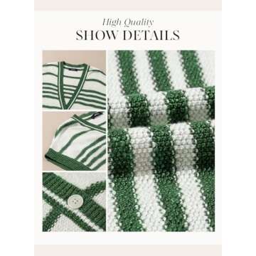 Dokotoo Striped V Neck Women's Vest - Chic Comfort for All