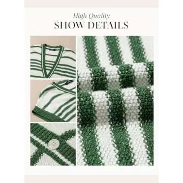 Dokotoo Striped V Neck Women's Vest - Chic Comfort for All