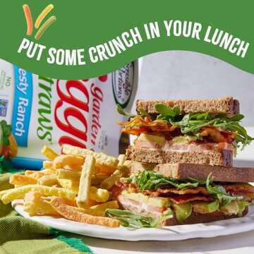 Sensible Portions Veggie Straws Gluten-Free Multi-Pack Snacks 10-Pack