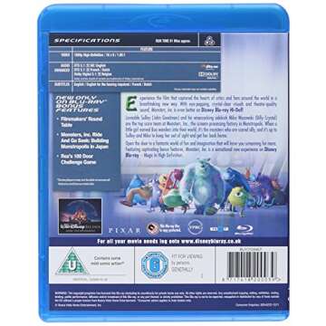 Monsters University/Monsters Inc[Region Free] [UK Import]