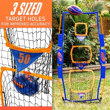 NERF Pro Pass Football Target - Fun Indoor & Outdoor Game