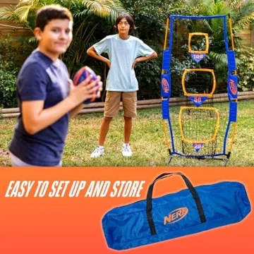 NERF Pro Pass Football Target - Fun Indoor & Outdoor Game
