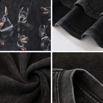 Vamtac Oversized Dog Graphic Tee - Unisex Summer Streetwear