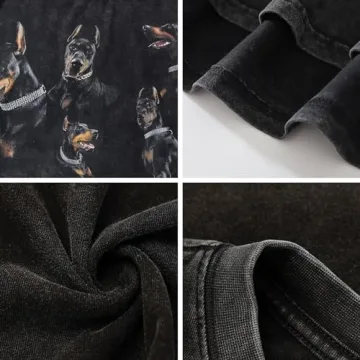 Vamtac Oversized Dog Graphic Tee - Unisex Summer Streetwear