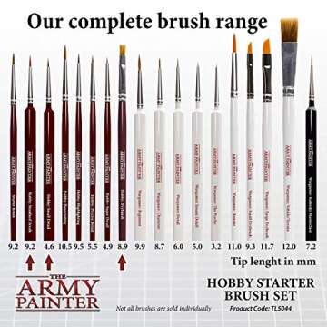 The Army Painter Hobby Brush Set - 3 Essential Brushes