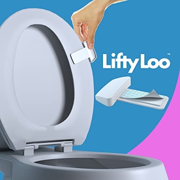 Lifty Loo Toilet Seat Handle - Eco-Friendly, Easy Application 2 Pack