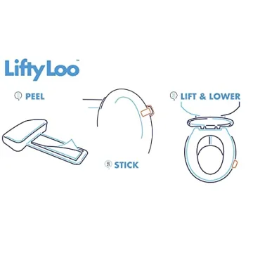 Lifty Loo Toilet Seat Handle - Eco-Friendly No-Touch Solution