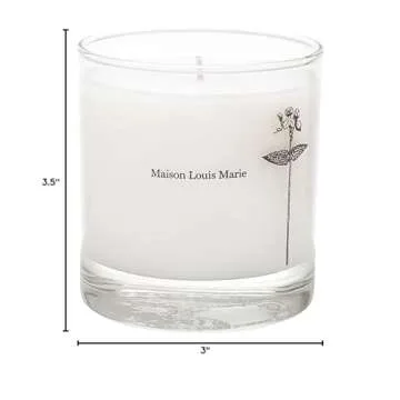 Maison Louis Marie Antidris Jasmine Candle - Eco-Friendly Luxury