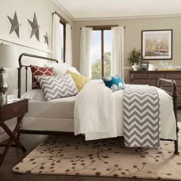 Inspire Q Giselle Antique Dark Bronze Iron Bed Full Size