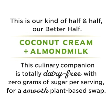 Califia Farms Unsweetened Better Half 32oz Vegan Creamer