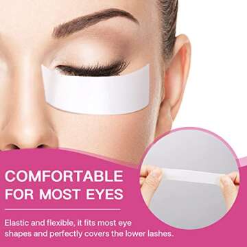 Pretty Memory 110 PCS Eye Pads for Lash Extensions