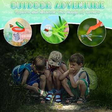 Life Cycle Learning & Education Toys, Montessori Toys Animal Toy Figurines for Frog, Butterfly, Chicken, Ladybug - Educational & Fun Matching Game Preschool Learning Toys Outdoor Explorer Kit