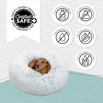 Best Friends by Sheri Calming Donut Bed for Pets
