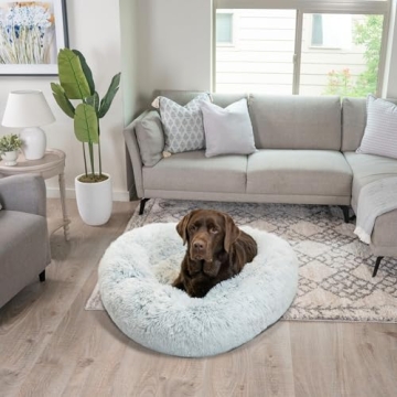 Best Friends by Sheri Calming Donut Bed for Pets