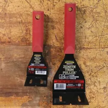 Zenith by Danco Trim Puller ZN700001, Pry Bar, Wrecking Bar, Crowbar Multi-Tool for Baseboard, Molding, Siding, Trim Removal, Remodeling and Demolition