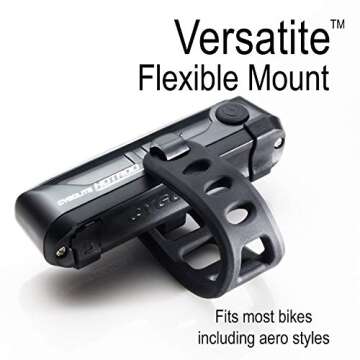 Cygolite Hotrod 110 Lumen Front Light & Hotrod 50 Tail Light USB Rechargeable Bike Light Combo Set,Compact,HR-110-50