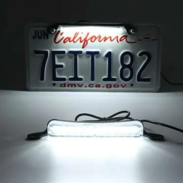 LivTee License Plate LED Light - Extremely Bright & Durable