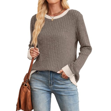 Sampeel Women's Fall Lightweight Sweaters for Stylish Comfort