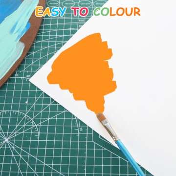 ABuff 40PCS White EVA Foam Sheets 1mm Thick 15.7 x 11.8 Inch Handcraft Foam Paper for Crafts and Arts, EVA Foam Sheets for Card Making, Crafts DIY Projects, Classroom, Scrapbooking