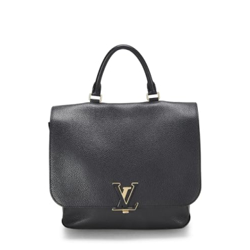 Louis Vuitton, Pre-Loved Black Taurillon Leather Volta, Black