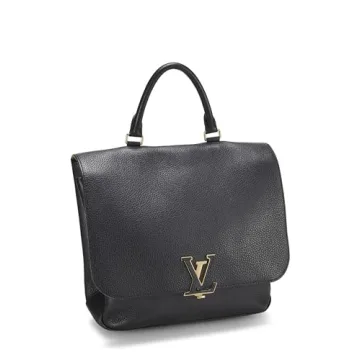 Louis Vuitton, Pre-Loved Black Taurillon Leather Volta, Black
