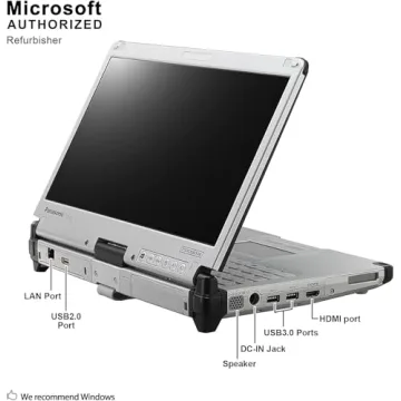 Renewed Panasonic Toughbook CF-C2 Rugged Laptop i5 8GB RAM