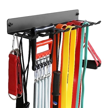 Multi-Purpose Gym Equipment Storage Rack for Fitness Gear