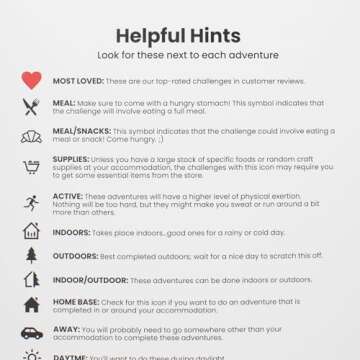 The Adventure Challenge Travel Edition, 30 Fun & Exciting Scratch-Off Experiences to Elevate Your Trip, Adventure and Travel Book for Couples, Anniversary or Wedding Gift