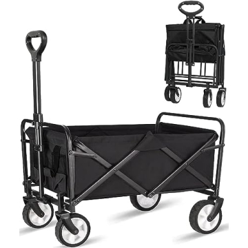 Heavy Duty Collapsible Folding Wagon for Outdoor Use