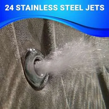 Inland 6 Person Outdoor Hot Tub, Plug & Play Spa, 24 Jets, LED Lighting System, Insulated Spa Cover, Made in USA, Aqualife by Strong Spas