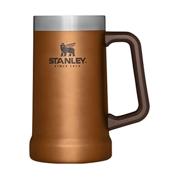 Stanley Adventure Big Grip Beer Stein 24 oz - Stylish Insulated Mug for Beer Lovers