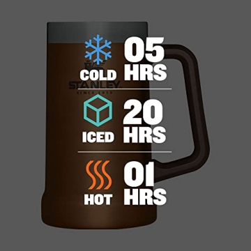 Stanley Big Grip Beer Stein 24 oz | Insulated Mug for Cold Beer