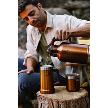 Stanley Big Grip Beer Stein 24 oz | Insulated Mug for Cold Beer