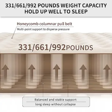 Naturehike King Size Air Mattress with Built-in Pump