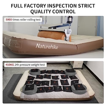 Naturehike King Size Air Mattress with Built-in Pump