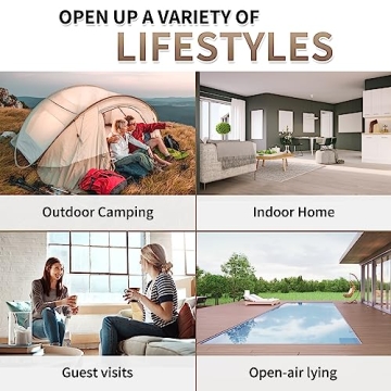 Naturehike King Size Air Mattress with Built-in Pump