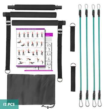 Artoflifer Pilates Bar Kit - Portable Full Body Workout