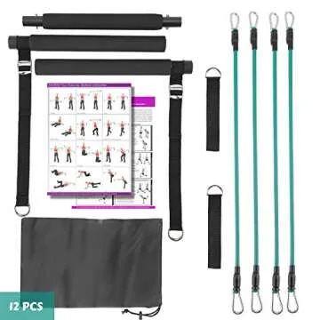 Artoflifer Pilates Bar Kit - Portable Full Body Workout
